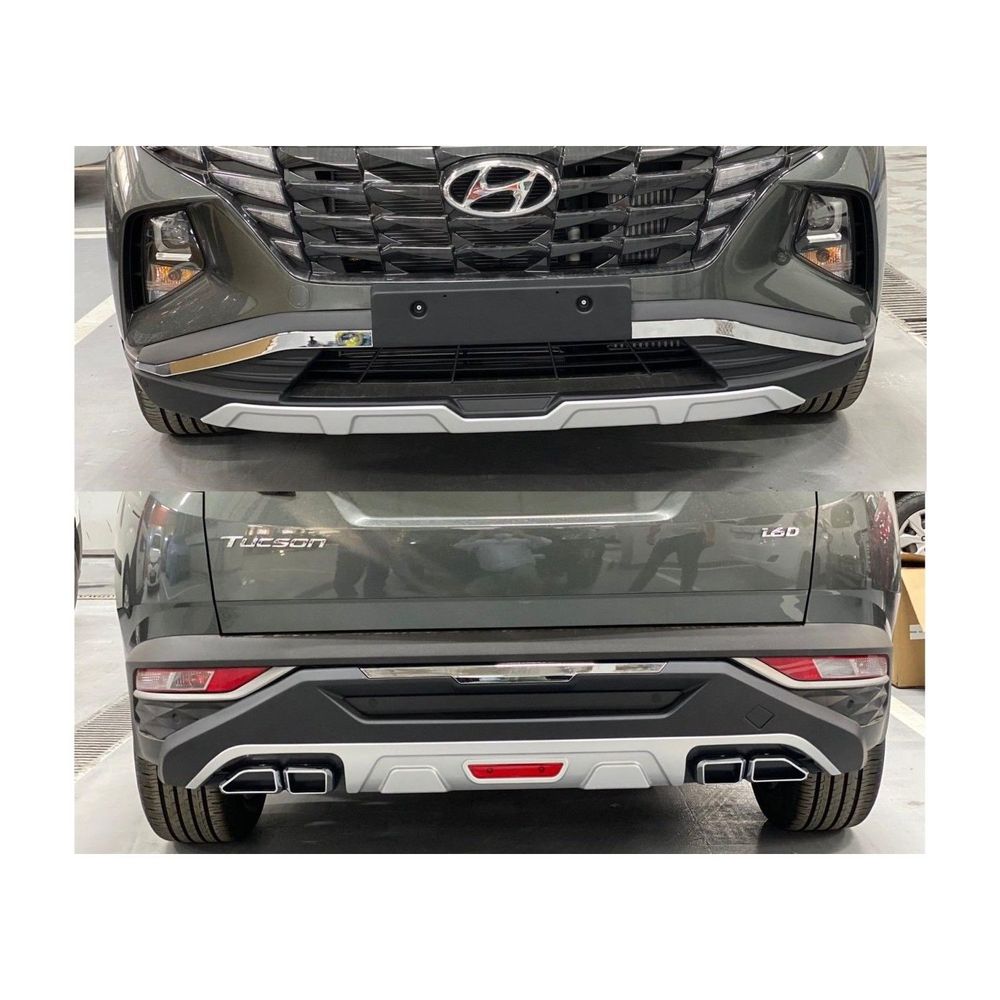 Hyundai Tucson Ön Arka Tampon Koruması Difüzör 2021+