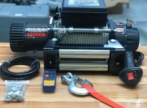  Power 13000 lb Çelik Halatlı Vinç 12V