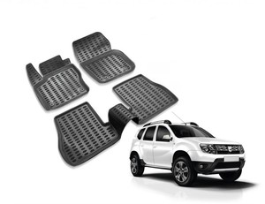 DACİA DUSTER 2012-2018 4X4 3D HAVUZLU PASPAS SİYAH