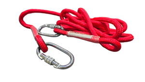 12mm Esnek/Kinetik Halat 3 Ton Kırmızı