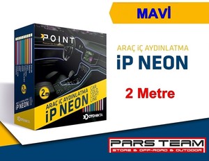 ARAÇ İÇİ TORPİDO LEDİ İP NEON MAVİ