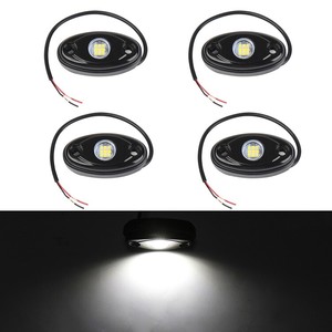  Off Road Araç Altı Led 4Lü Set KIRMIZI