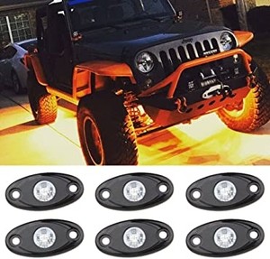  Off Road Araç Altı Led 4Lü Set TURUNCU