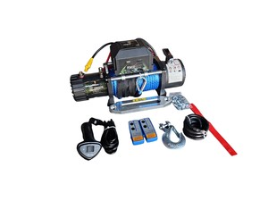 POWERMASS 13500 Sentetik Halatlı Vinç (Mavi)