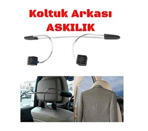 Koltuk Arkası Metal Askılık