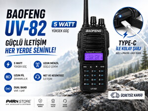 BAOFENG UV82 TYPE-C EL TELSİZİ