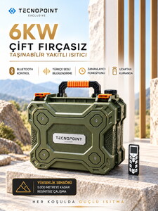  Exclusive 6kw Su Geçirmez Offroad Webasto Tipi Dizel Ortam Isıtıcı - 12v/24v/220v