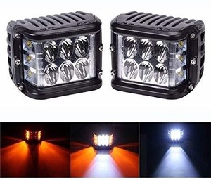  36W 12 LED BAR TURUNCU BEYAZ ÇAKARLI