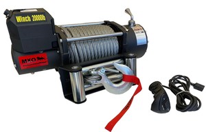 MXO 20000 LB Çelik Halatlı Vinç 12V