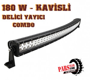  180W 60 LED KAVİSLİ DELİCİ YAYICI LED BAR (80 CM)