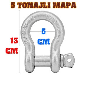  Omega Kilit Mapa 5/8 4.75 ton