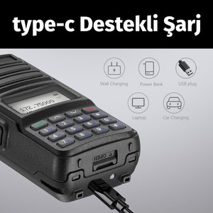  BAOFENG UV-15R TELSİZ type-c