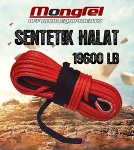  Mongrel Sentetik Halat 10mm 28mt (KIRMIZI) 19600 LB