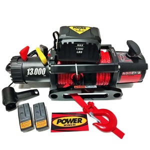 POWER 13000 EXTREME LB Sentetik Halatlı Vinç