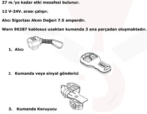  Warn Kablosuz Kumanda