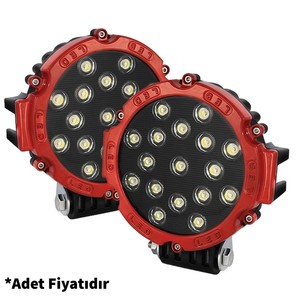 51W LED DELİCİ PROJEKTÖR KIRMIZI