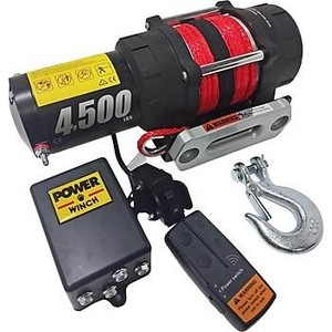 Power 4500 lb ATV/UTV Vinç Sentetik Halatlı