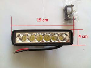  18W Yayıcı Tek Sıra Led Bar