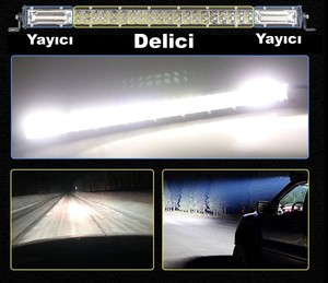  300W 83CM SLİM LED BAR ÇİFT SIRA