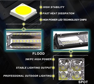  300W 83CM SLİM LED BAR ÇİFT SIRA