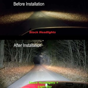  300W 83CM SLİM LED BAR ÇİFT SIRA
