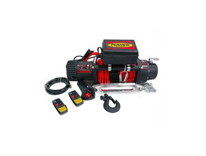 Power 13500 LB Sentetik Kırmızı Halatlı Vinç