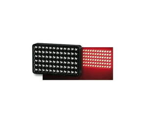  FIA Onaylı Dikdörtgen LED Yağmur Lambası – 72 LED