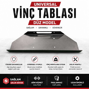 Universal Vinç Tablası Düz Model