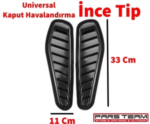 Universal Kaput Havalandırma Izgarası Scoop (İnce Tip)