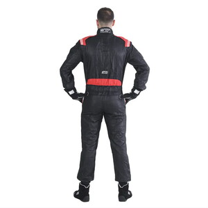  GT2i Race 3 FIA 8856-2018 Yarış Tulumu Siyah/Kırmızı