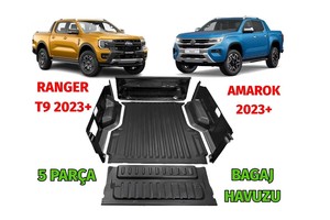 RANGER T9 - YENİ AMAROK BAGAJ HAVUZU 5 PARÇA