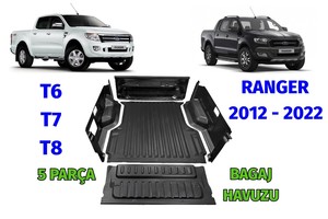 Ranger 2012-2022 T6 T7 T8 BAGAJ HAVUZU 5 PARÇA