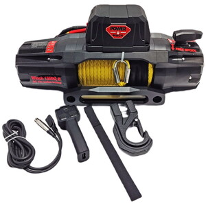 POWER 13500 PRO Sentetik Halatlı Vinç Sarı Halat